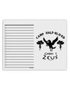 Camp Half Blood Cabin 1 Zeus To Do Shopping List Dry Erase Board by TooLoud-Dry Erase Board-TooLoud-White-Davson Sales