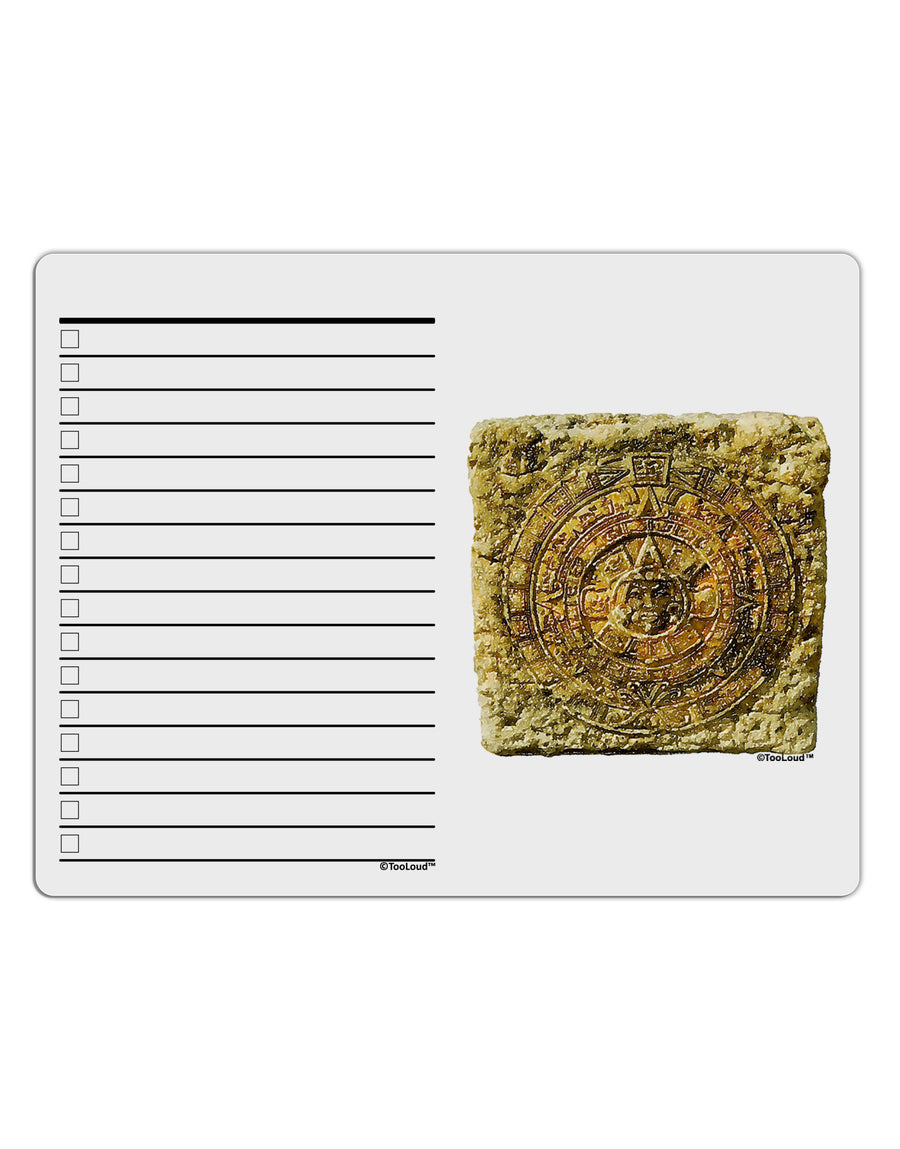 Stone Carving Sepia To Do Shopping List Dry Erase Board-Dry Erase Board-TooLoud-White-Davson Sales