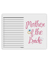 Mother of the Bride - Diamond - Color To Do Shopping List Dry Erase Board-Dry Erase Board-TooLoud-White-Davson Sales
