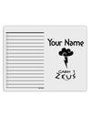 Personalized Cabin 1 Zeus To Do Shopping List Dry Erase Board by TooLoud-Dry Erase Board-TooLoud-White-Davson Sales