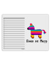 Colorful Pinata Design - Cinco de Mayo To Do Shopping List Dry Erase Board by TooLoud-Dry Erase Board-TooLoud-White-Davson Sales