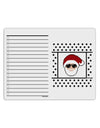 Cool Santa Christmas Sweater To Do Shopping List Dry Erase Board-Dry Erase Board-TooLoud-White-Davson Sales