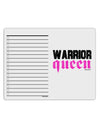 Warrior Queen Pink Script To Do Shopping List Dry Erase Board-Dry Erase Board-TooLoud-White-Davson Sales