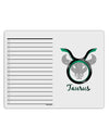 Taurus Symbol To Do Shopping List Dry Erase Board-Dry Erase Board-TooLoud-White-Davson Sales