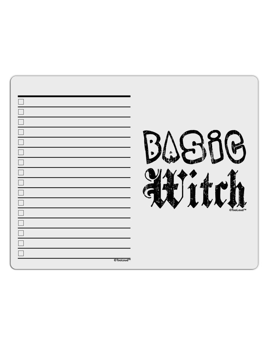 Basic Witch Distressed To Do Shopping List Dry Erase Board-Dry Erase Board-TooLoud-White-Davson Sales