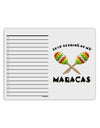 Stop Staring At My Maracas To Do Shopping List Dry Erase Board-Dry Erase Board-TooLoud-White-Davson Sales