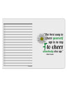 Cheer Yourself Up Mark Twain To Do Shopping List Dry Erase Board-Dry Erase Board-TooLoud-White-Davson Sales