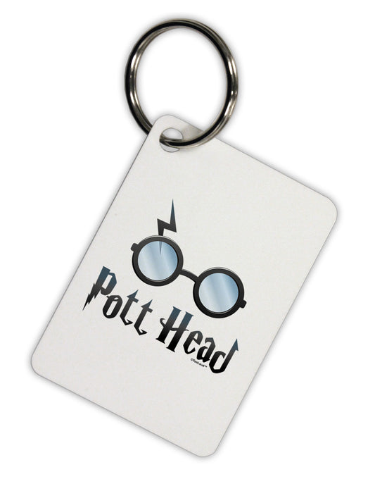 Pott Head Magic Glasses Aluminum Keyring Tag-Keyring-TooLoud-White-Davson Sales