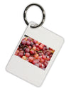 Buy Local - Grapes Aluminum Keyring Tag-Keyring-TooLoud-White-Davson Sales