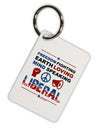 Freedom Fighting Liberal Aluminum Keyring Tag-Keyring-TooLoud-White-Davson Sales