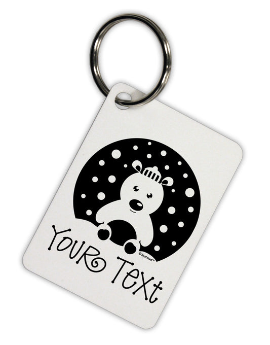 Personalized Matching Polar Bear Family Design - Your Text Aluminum Keyring Tag-Keyring-TooLoud-White-Davson Sales