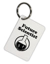 Future Scientist Distressed Aluminum Keyring Tag-Keyring-TooLoud-White-Davson Sales