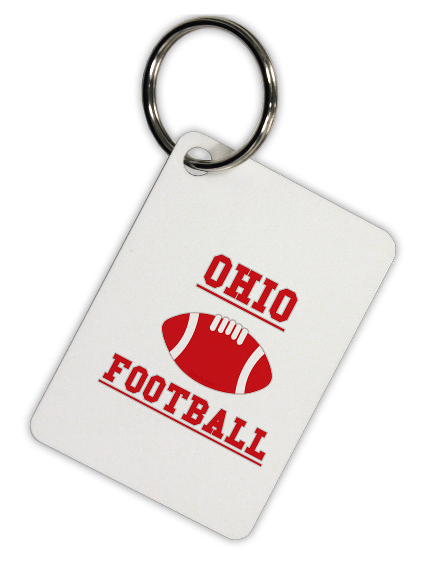 Ohio Football Aluminum Keyring Tag by TooLoud-TooLoud-Davson Sales
