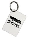 Warrior Princess Script Aluminum Keyring Tag-Keyring-TooLoud-White-Davson Sales