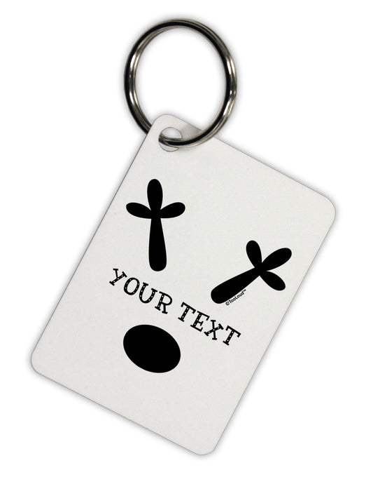 Personalized Matching Reindeer Family Design - Your Text Aluminum Keyring Tag-Keyring-TooLoud-White-Davson Sales