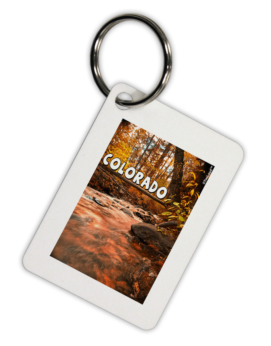 Mt Shavano Colorado Text Aluminum Keyring Tag-Keyring-TooLoud-White-Davson Sales