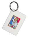 Adopt Cute Puppy Cat Adoption Aluminum Keyring Tag-Keyring-TooLoud-White-Davson Sales