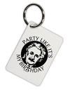 Pi Day - Birthday Design Aluminum Keyring Tag by TooLoud-Keyring-TooLoud-White-Davson Sales