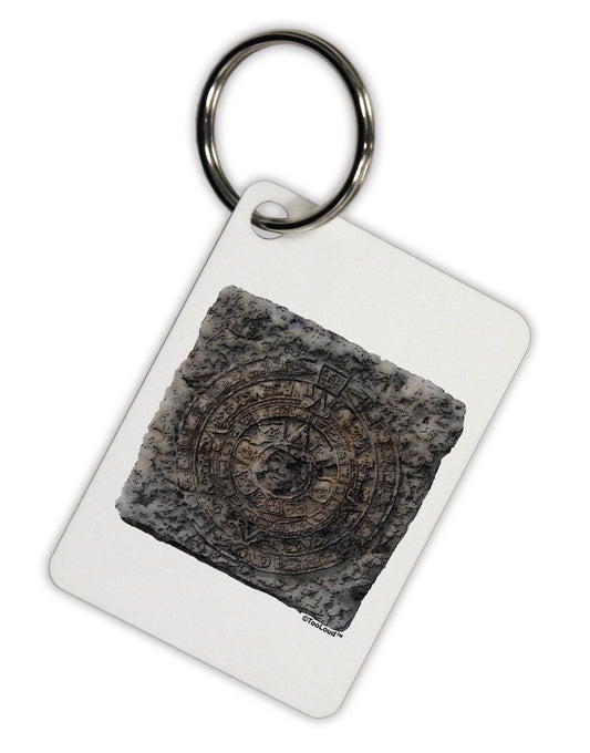 Stone Carving Watercolor Aluminum Keyring Tag-Keyring-TooLoud-White-Davson Sales