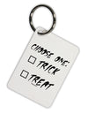 Choose One Unchecked Aluminum Keyring Tag-Keyring-TooLoud-White-Davson Sales