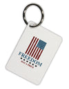 Freedom Flag Color Aluminum Keyring Tag-Keyring-TooLoud-White-Davson Sales