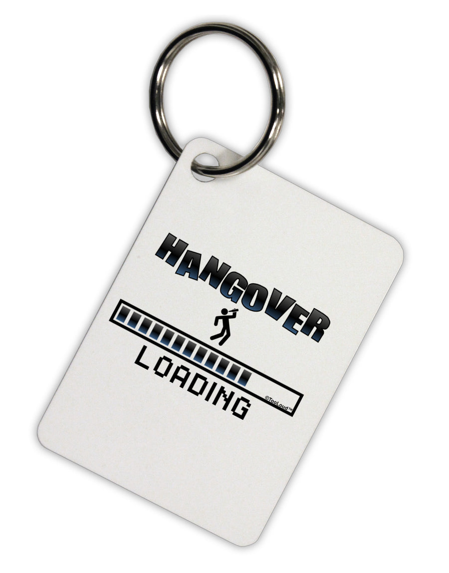 Hangover Loading Aluminum Keyring Tag-Keyring-TooLoud-White-Davson Sales