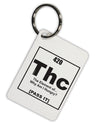 420 Element THC Funny Stoner Aluminum Keyring Tag by TooLoud