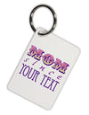 Personalized Mom Since ___ Aluminum Keyring Tag-Keyring-TooLoud-White-Davson Sales