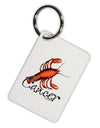 Cancer Color Illustration Aluminum Keyring Tag-Keyring-TooLoud-White-Davson Sales