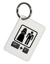 Ctrl Z - Marriage Aluminum Keyring Tag-Keyring-TooLoud-White-Davson Sales