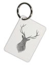 Majestic Stag Distressed Aluminum Keyring Tag-Keyring-TooLoud-White-Davson Sales