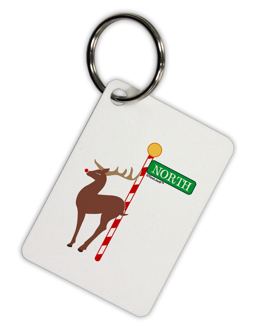 Rudolf Ratchet Reindeer Color Aluminum Keyring Tag-Keyring-TooLoud-White-Davson Sales