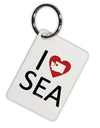 I Heart Seattle Aluminum Keyring Tag-Keyring-TooLoud-Davson Sales