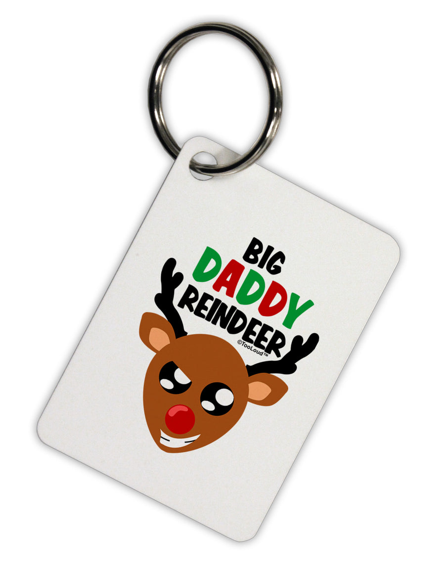 Big Daddy Reindeer Matching Deer Aluminum Keyring Tag-Keyring-TooLoud-White-Davson Sales