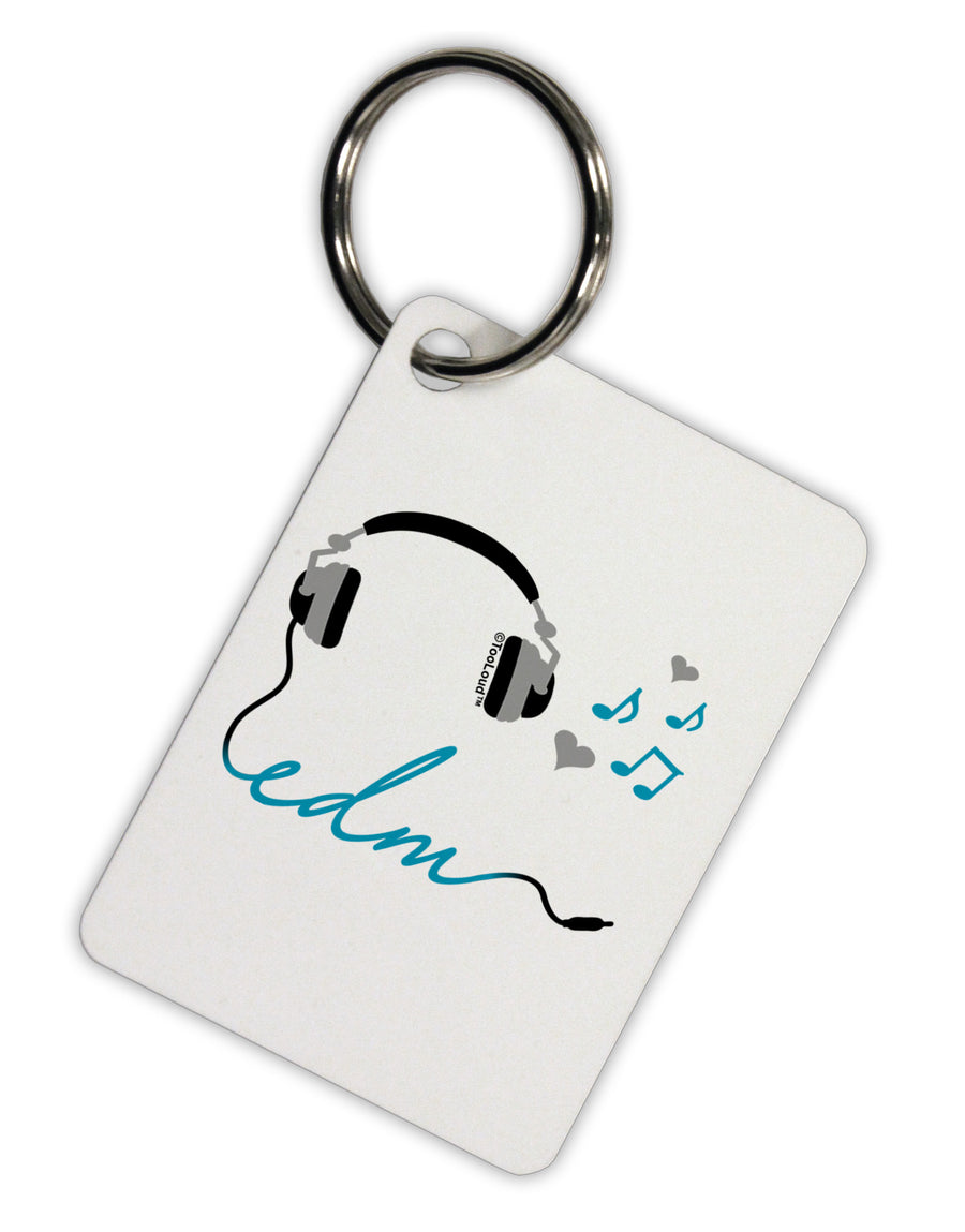 EDM Cord Blue Aluminum Keyring Tag-Keyring-TooLoud-White-Davson Sales