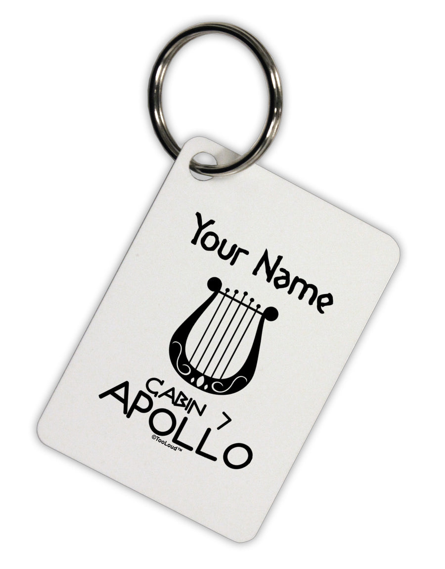 Personalized Cabin 7 Apollo Aluminum Keyring Tag-Keyring-TooLoud-White-Davson Sales