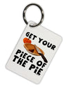 Get Your Piece Aluminum Keyring Tag-Keyring-TooLoud-White-Davson Sales