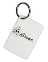 Halloween Script Text Aluminum Keyring Tag-Keyring-TooLoud-White-Davson Sales