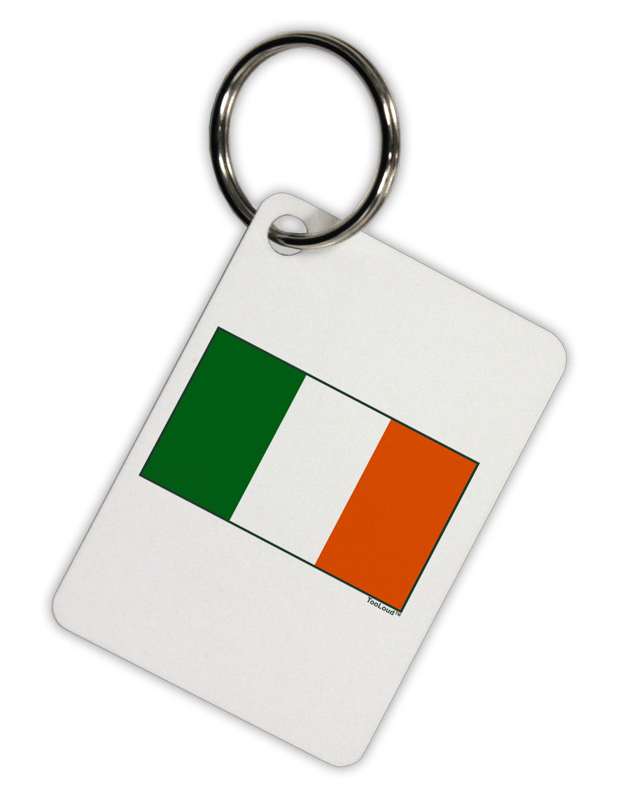 Irish Flag - Flag of Ireland Aluminum Keyring Tag-Keyring-TooLoud-White-Davson Sales