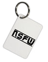 NSFW Not Safe For Work Aluminum Keyring Tag by TooLoud-Keyring-TooLoud-Davson Sales