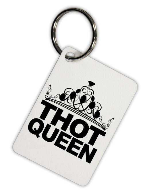 THOT Queen Aluminum Keyring Tag-Keyring-TooLoud-White-Davson Sales