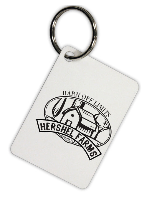 Hershel Farms Aluminum Keyring Tag by TooLoud-TooLoud-Davson Sales