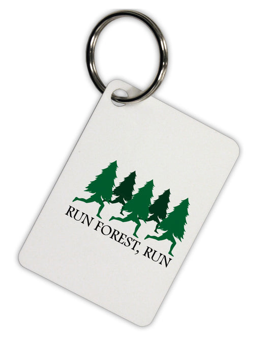 Run Forest Run Funny Aluminum Keyring Tag by TooLoud-TooLoud-Davson Sales