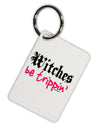 Witches Be Trippin Aluminum Keyring Tag-Keyring-TooLoud-White-Davson Sales