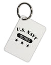 Retired Navy Aluminum Keyring Tag by TooLoud-Keyring-TooLoud-White-Davson Sales