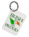 Irish and Proud Aluminum Keyring Tag-Keyring-TooLoud-White-Davson Sales