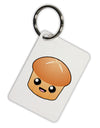 Cute Dinner Roll Aluminum Keyring Tag-Keyring-TooLoud-White-Davson Sales