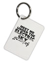 Electric Sky BnW Aluminum Keyring Tag-Keyring-TooLoud-White-Davson Sales