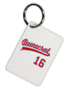 Democrat Jersey 16 Aluminum Keyring Tag-Keyring-TooLoud-White-Davson Sales