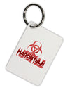 Hardstyle Biohazard Aluminum Keyring Tag-Keyring-TooLoud-White-Davson Sales